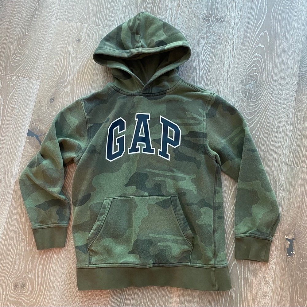 GAP Boys Camouflage Hoodie